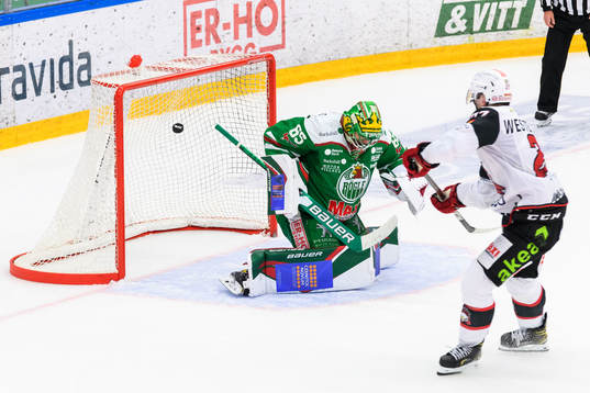 Malmö Redhawks Ponthus Westerholm sätter