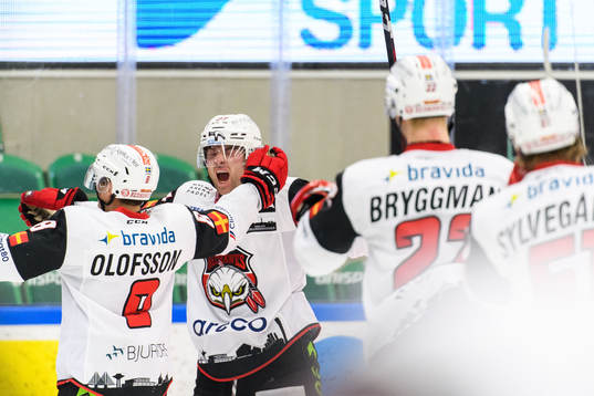 Malmö Redhawks Ponthus Westerholm jublar