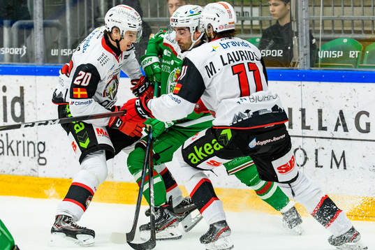 Malmö Redhawks Helge Grans och Rögles Joey LaLeggia