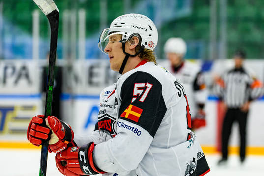 Malmö Redhawks Emil Sylvegård deppar