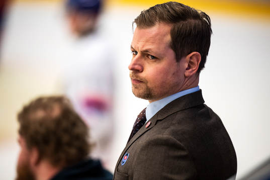 Oskarshamns tränare Martin Filander