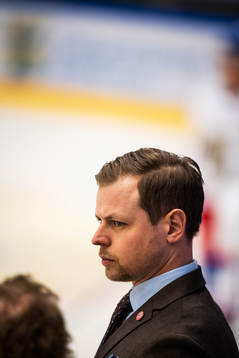 Oskarshamns tränare Martin Filander