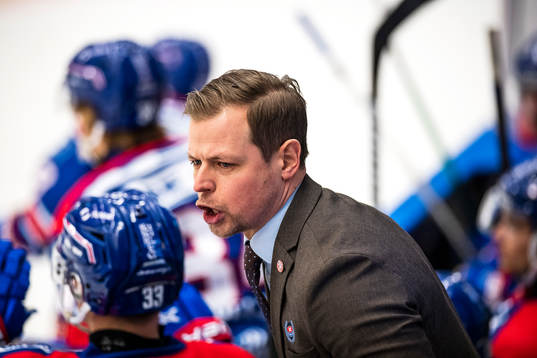 Oskarshamns tränare Martin Filander