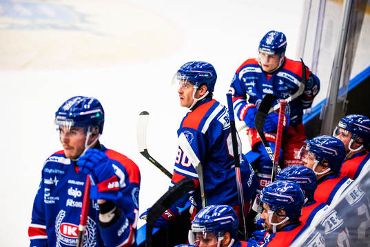 Oskarshamns Lance Bouma, Joakim Thelin och John Dahlström