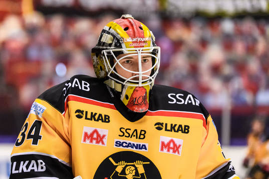 Luleås målvakt Joel Lassinantti