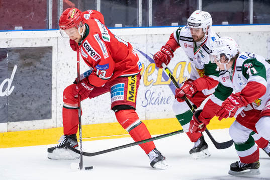 Modos Johan Harju mot Moras Ludvig Larsson och Isak Pantzare