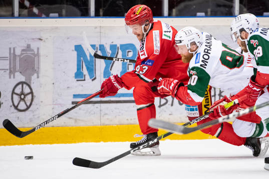 Modos Tommy Enström och Moras Daniel Ljunggren