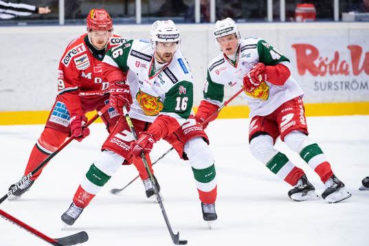 Modos Patrik Karlkvist mot Ludvig Larsson och Oskar