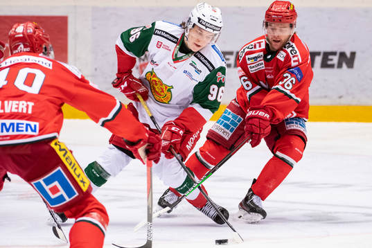 Moras Lucas Wernblom och Modos Sebastian Ohlsson