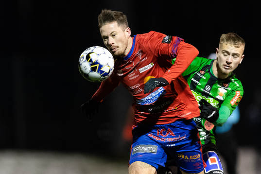 Tvååkers Rasmus Andersson och Varbergs Rasmus Cronvall