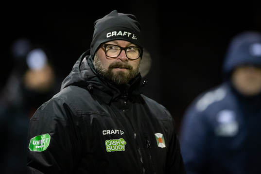 Varbergs tränare Joakim Persson