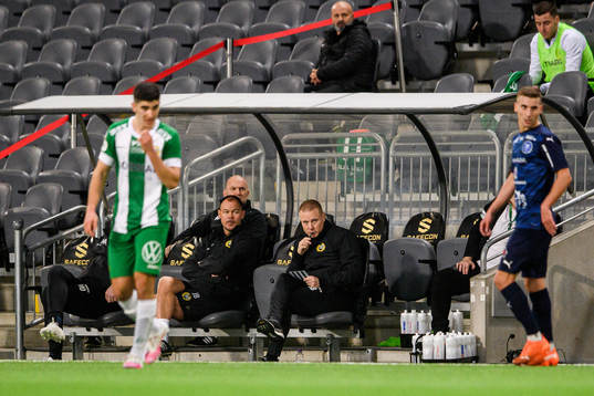 Hammarbys tränare Stefan Billborn