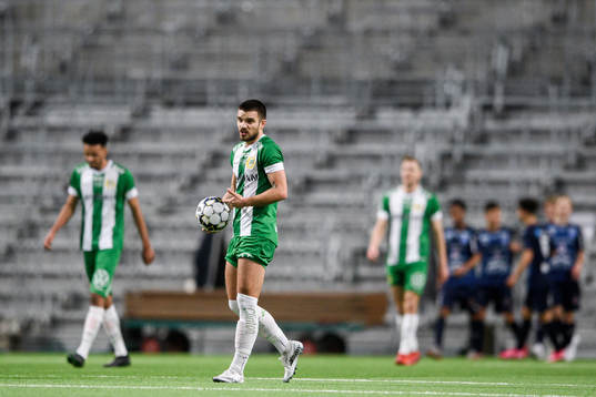Hammarbys Vladimir Rodic deppar