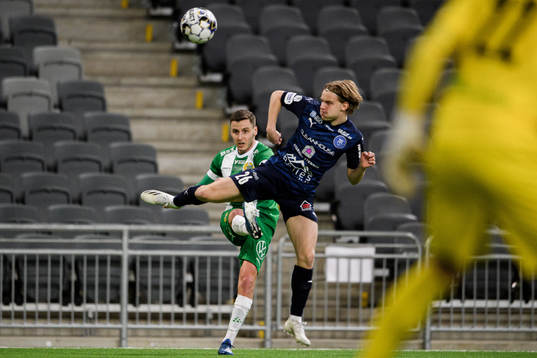 Hammarbys Jeppe Andersen och Akropolis Oscar Pettersson