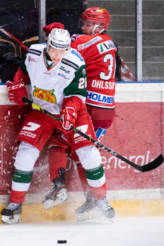 Moras Isac Heens och Modos Sebastian Ohlsson