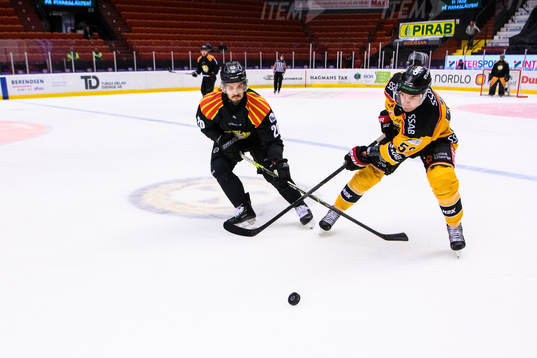 Brynäs Oula Palve och Luleås Karl Fabricius