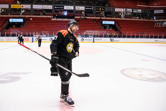 Brynäs Patrik Berglund deppar