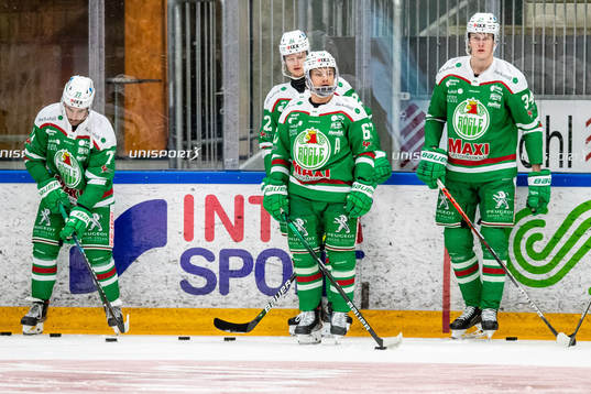 Rögles Joey LaLeggia, Thimo Nickl, Leon Bristedt och Adam