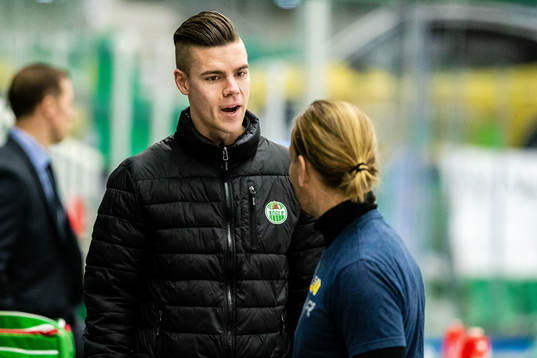 Rögles fysioterapeut Christopher Alvengrip