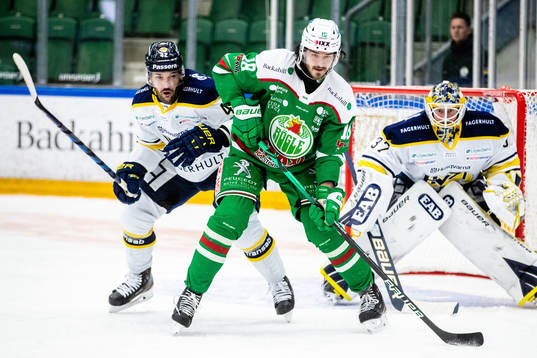 s Niklas Arell och målvakt Jonas Gunnarsson