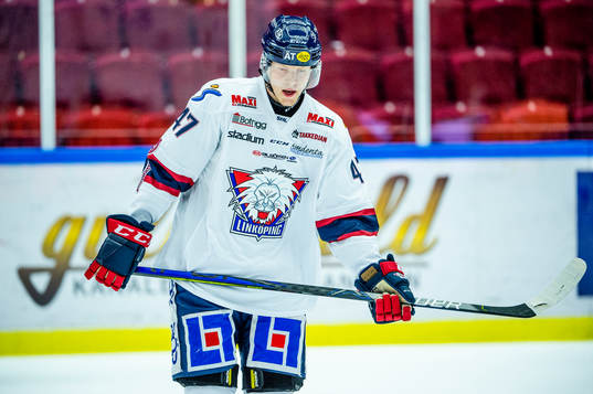 Linköpings Anton Karlsson deppar