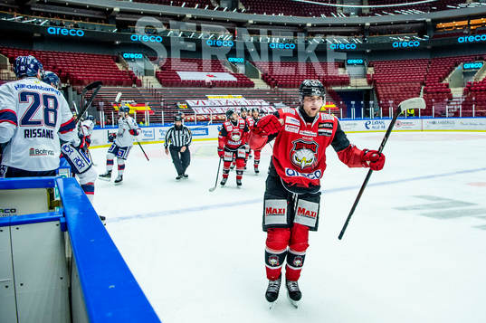 Malmö Redhawks Ponthus Westerholm jublar