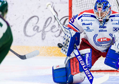 Oskarshamns målvakt Joe Cannata