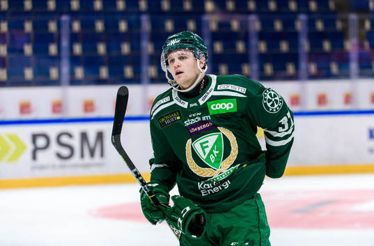 Färjestads Adam Ginning deppar