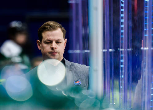 Oskarshamns tränare Martin Filander deppar