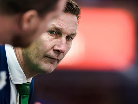 Färjestads huvudtränare Johan Pennerborn