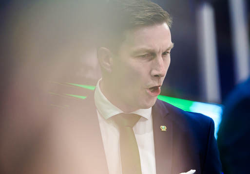 Färjestads huvudtränare Johan Pennerborn