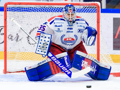 Oskarshamns målvakt Joe Cannata
