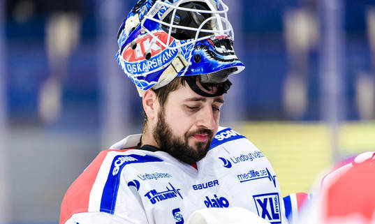 Oskarshamns målvakt Joe Cannata
