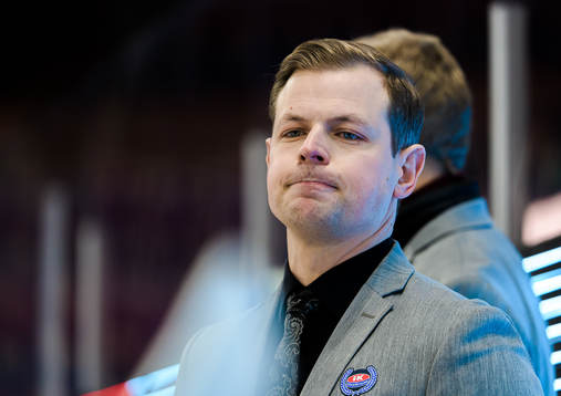 Oskarshamns tränare Martin Filander