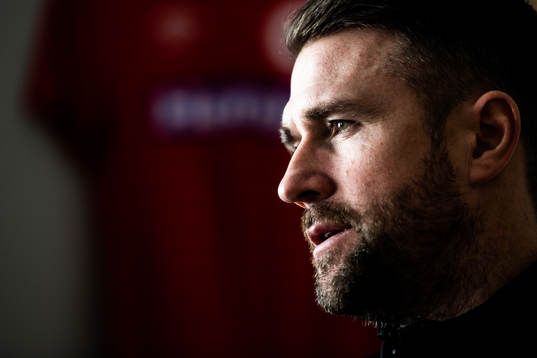 Degerfors tränare Tobias Solberg