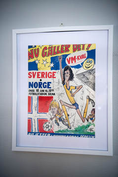 En tavla i klubbhuset
