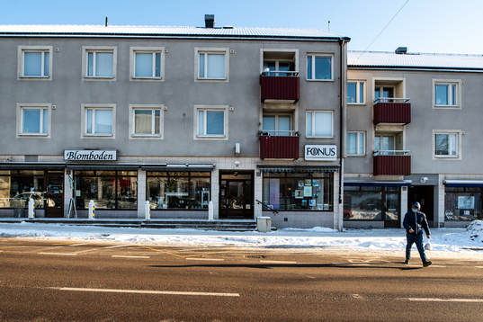 Bild över Degerfors centrum