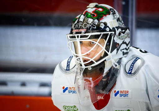 Frölundas målvakt Johan Mattsson