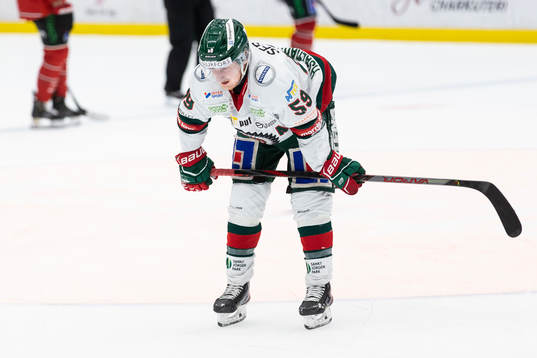 Frölundas Simon Hjalmarsson deppar
