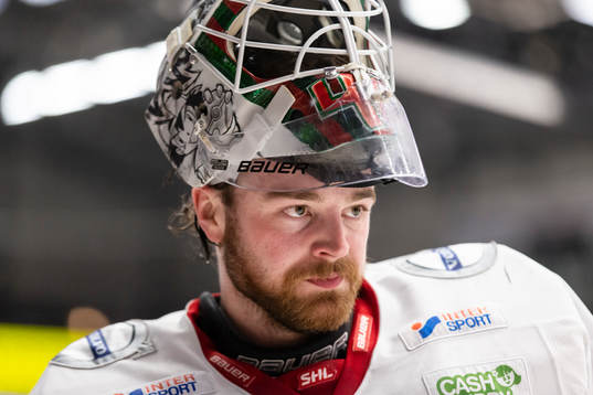 Frölundas målvakt Niklas Rubin