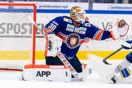 Växjös målvakt Viktor Fasth