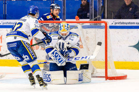 Leksands målvakt Janne Juvonen
