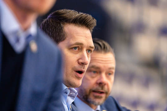 Växjös tränare Sam Hallam