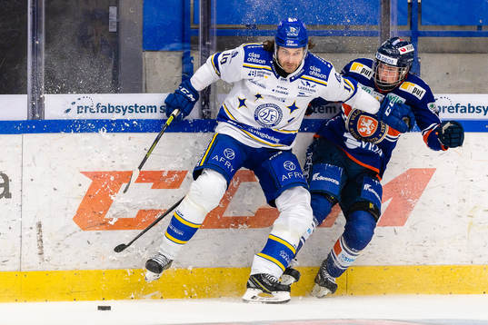 Leksands Johan Fransson och Växjös Victor Stjernborg