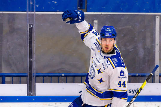 Leksands Carter Ashton jublar