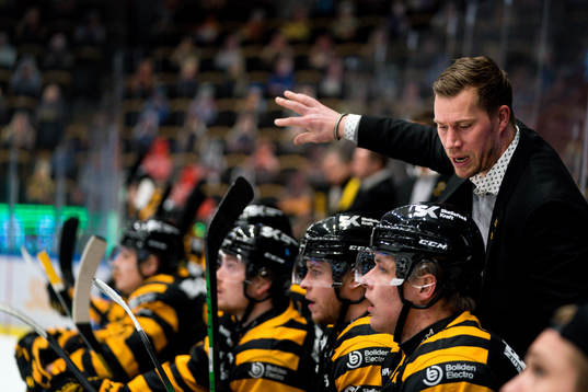 Skellefteås tränare Andreas Falk