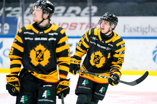 Skellefteås Andreas Wingerli jublar