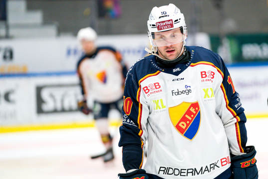 Djurgårdens Niclas Bergfors  deppar