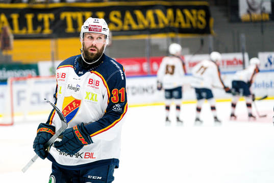 Djurgårdens Dick Axelsson deppar