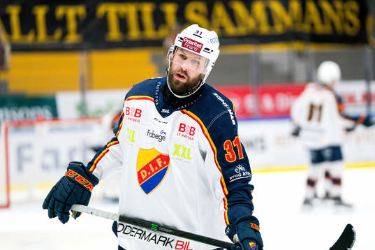 Djurgårdens Dick Axelsson deppar